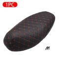 BLALION Motorcycle Seat Cover Thickened Waterproof Anti-skid Seat Protection 3D Faux Leather Seat Pad Protective Cover for Moto.