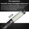 Portable Magnetic Auto Repair Work Light USB Rechargeable LED Flashlight With Magnet Hook For Car Repair Fishing Emergencies.