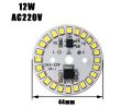 LED Lamp Chip AC 220V 12W White DOB. 