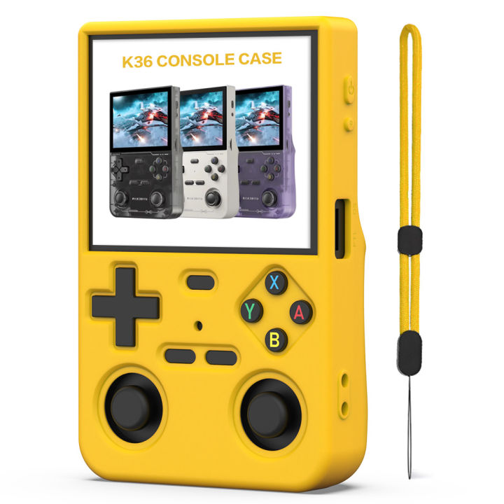 K36 Silicone Case for K36 Soft Protective Cover K36 Anti-Scratch / Shockproof / Washable Protector Game Console Accessories