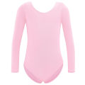 Long Sleeves Leotard for Girls Gymnastics Practice Clothes Ballet Tutu Dress Stage Dance Costume with Skirt. 