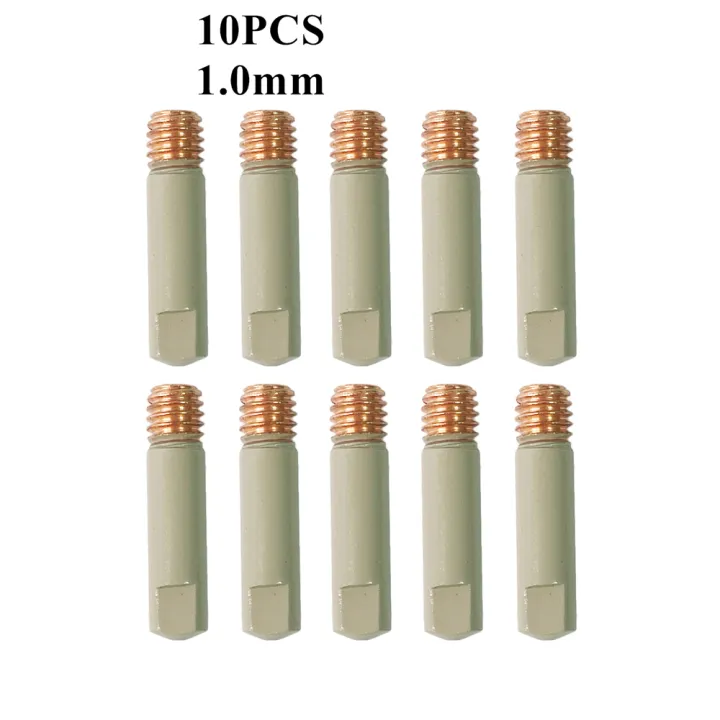 2/5/10PCS%20MB-15AK%2014AK%20Welding%20Contact%20Tips%20Coating%20Protect%2025mm%20M6%20Gas%20Nozzle%20Tip%200.8/1.0/1.2mm%20MIG%20Welding%20Torche%20Tool%20Part%20-%20Image%207