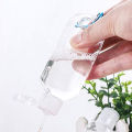 5Pcs Empty Hand Sanitizer Travel Bottle 30ml 50ml Size Holder Hook Keychain Carriers Flip Cap Reusable Portable Empty Bottles. 