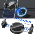 Magnetic Phone Clamp for Magnet Car Phone Holder Universal Mounts Cycling Cellphone Clip Quick Lock Release/Attach/Detach. 