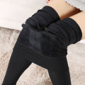 Winter Women Warm Tights Pantyhose Fleece Socks High Waist Thermal Stocking Insulated Pants Fake Translucent Leggings Tights. 