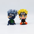 New 9cm Naruto Anime Figure Uzumaki Naruto Kakashi Uchiha Sasuke Itachi Cute Toys Q Figurals Action Figurine Model. 