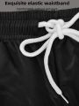 New summer fitness sportswear for men, short-sleeved T-shirt and shorts two-piece set, breathable and quick-drying casual wear.. 
