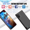 BAHOND Battery Case for Samsung Galaxy S20+ Plus 5G, 6000mAh Rechargeable Extended Battery Charging Charger Case, Add 100% Extra Juice. 