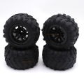 4PCS/lot 12mm Hex Monster Truck Wheel Tires for SCY 16101 Pro 16102 Pro 1:16 Off Road RC Car Upgrade Parts 6034. 