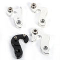 4 Size Aluminium Alloy Rear Gear Mech Derailleur Hanger Hook Drop Out Adapter Derailleur Hanger Bike Tail Hook Rear Gear Hanger. 