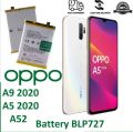 Oppo A9 2020 A5 2020 A52 Battery BLP727 Origina Replacement Battery. 