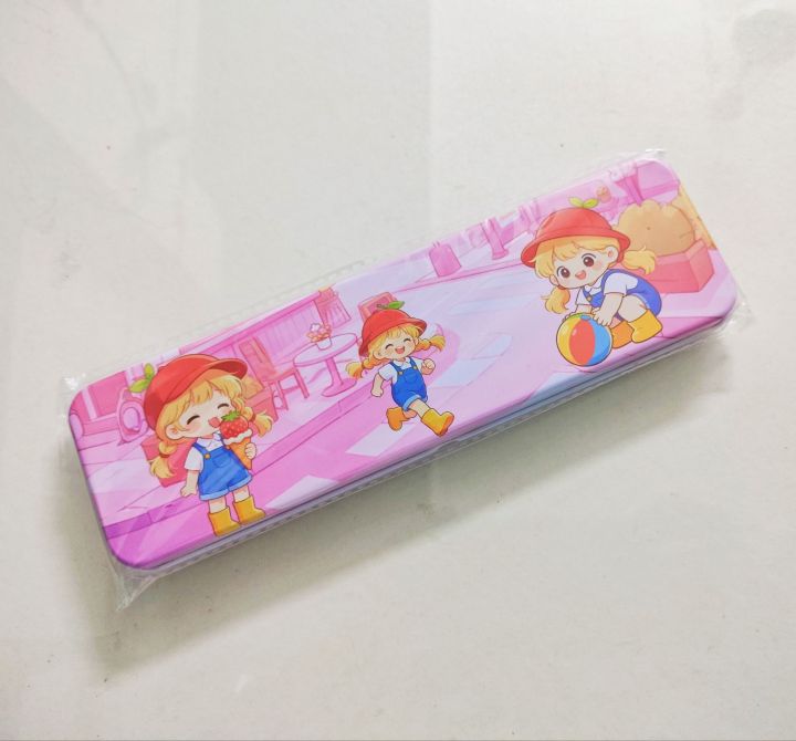 Metal Tin Pencil & Pen Boxes & Cases For Multipurpose Use