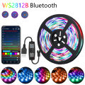 Tuya LED RGB Strip Light Smart Wifi RGBIC Dream color Ribbon Lighting USB 5V WS2812B Addressable Light Lamp Support Alexa  lightify. 