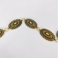 Ethnic style waist chain accessories Bohemian versatile belt women's dress high-end dress with waistband metal retro. 