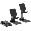 Foldable Desktop Mobile Phone Stand Bracket Holder / Mobile Phone Stand Mount Universal Adjustable Desktop Smart Phone Tablet Holder Bracket. 