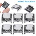 1-10PCS DFPlayer Mini MP3 Player Module V3.0 16P Support TF Card U-Disk Mini MP3 DF Player Audio Voice Module Board for Arduino. 
