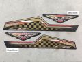 2024 Model Tanki Tapa Stickers Honda CG-125 Special Edition (Complete Set) -Black. 