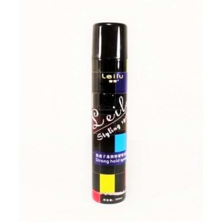 leilu Styling Hair Spray Cooling With Stong Hold 320ml