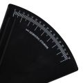 0-80mm Body Fat Measure Tester Analyzer Sebum Caliper Clamp Shaped Ruler Skinfold Test Instrument Measuring Tape.