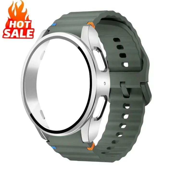 Case+Strap%20for%20%20%20Watch%207%206%205%204%2040mm%2044mm%20Silicone%20original%20Band%20PC%20Protector%20Cover%20Bumper%20%20Watch%207%20Accessorie%20-%20Image%207