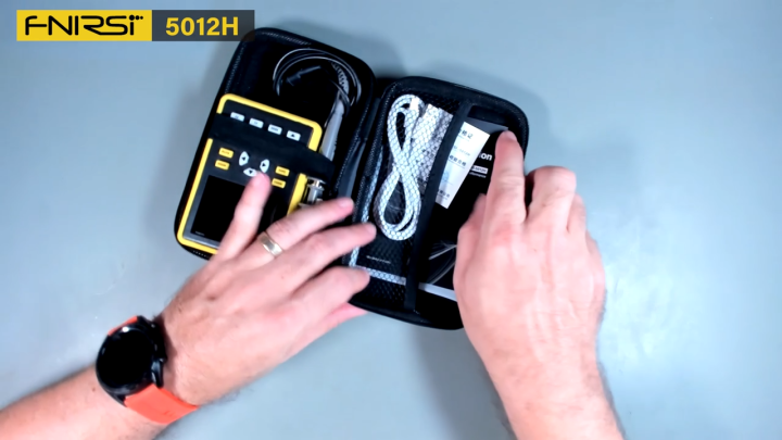 FNIRSI-5012H Handheld Digital Oscilloscope 500MS/s Sampling Rate 100MHz ...