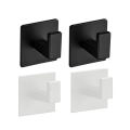 1-4pcs Strong Adhesive Wall Hook Sticker Hanging Coat Rack Clothes Hanger Shower Robe Hook Kitchen Bathroom Towel Hooks Holder. 