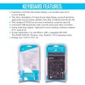 🚀Fast Delivery🚀Oker keyboard wired numeric mini keypad KP-972 numeric keypad standard # DM 972. 