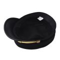 Anime JoJos Bizarre Kujo Jotaro Cosplay Cap Unisex Adult Metal Badge Hat Prop. 