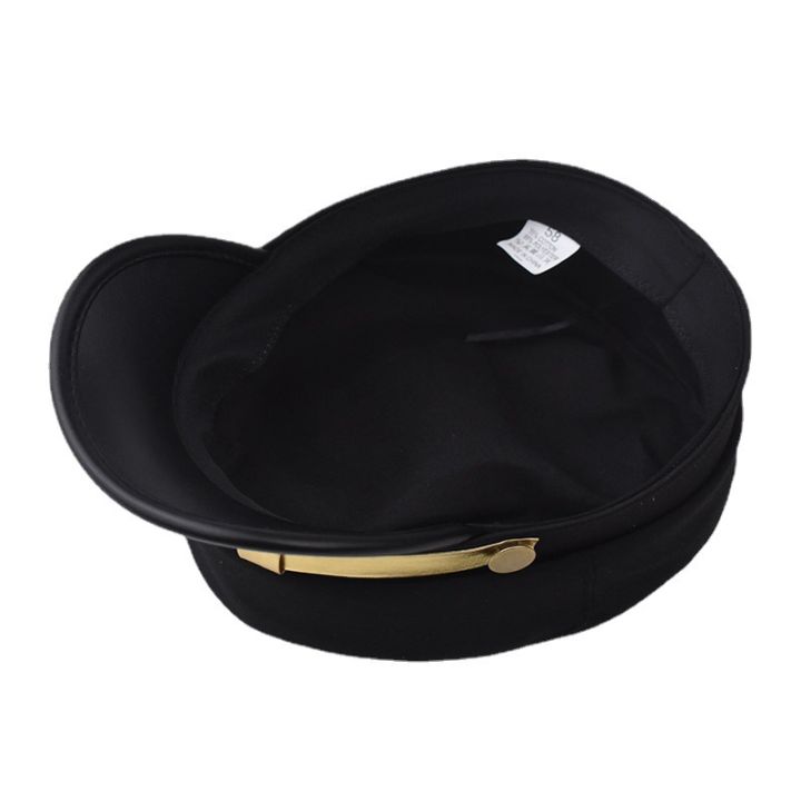 Anime%20JoJos%20Bizarre%20Kujo%20Jotaro%20Cosplay%20Cap%20Unisex%20Adult%20Metal%20Badge%20Hat%20Prop%20-%20Image%203