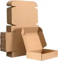 10pcs 7*5*1½ inches Corrugated Boxes(3 ply) Mailer Boxes Cardboard Boxes for packaging & shipping. 