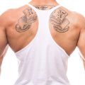 Men's Cotton Gym Stringer Tank Tops PUSH YOUR LIMITS Running Vests Y-Back Bodybuilding Sleeveless Shirt Muscle Fitness Singlets.