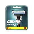 Gillette Mach3 Razor Blades-8 Refills. 