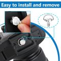 20-1PCS Stainless Steel 1/4" Camera Tripod Screw Mounting Screw Adapter Quick Release Camera Screw for Camcorder Tripod Monopod.