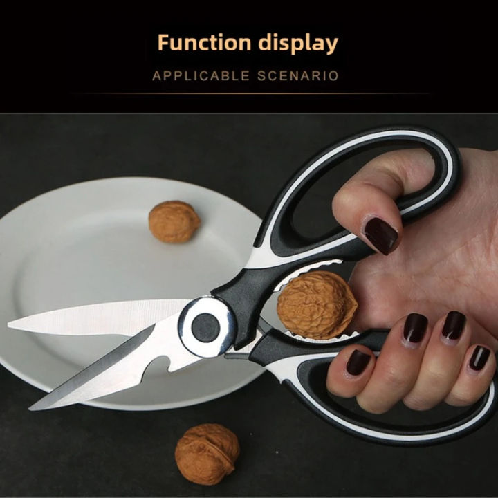 Stainless%20Steel%20Multipurpose%20Kitchen%20Scissor%20Tool%20for%20Meat%20Vegetables%20Barbeque%20Chicken%20Kitchen%20Supplies%20with%20Safety%20Sheath%20-%20Image%202