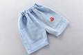 High-Quality Baby boys Polo Shirt + Handsome Denim Shorts 2-Piece Set kids girls clothes suits summer.