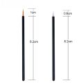 50pcs/lot Reusable Gel Liner Nail Art Brushes Painting Pen Disposable Eyeliner Beauty Eyeline Makup Tools.