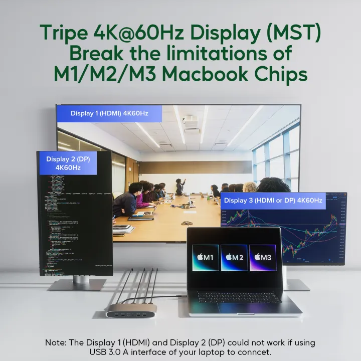 PULWTOP%2014%20IN%201%20USB%20C%20Displaylink%20Docking%20Station%20with%202%20HDMI4K@60Hz,%202%20Display%20Port,%20PD,%20USB%20C%20Data,%204%20USBA,%20Ethernet,%20Audio%20-%20Image%203