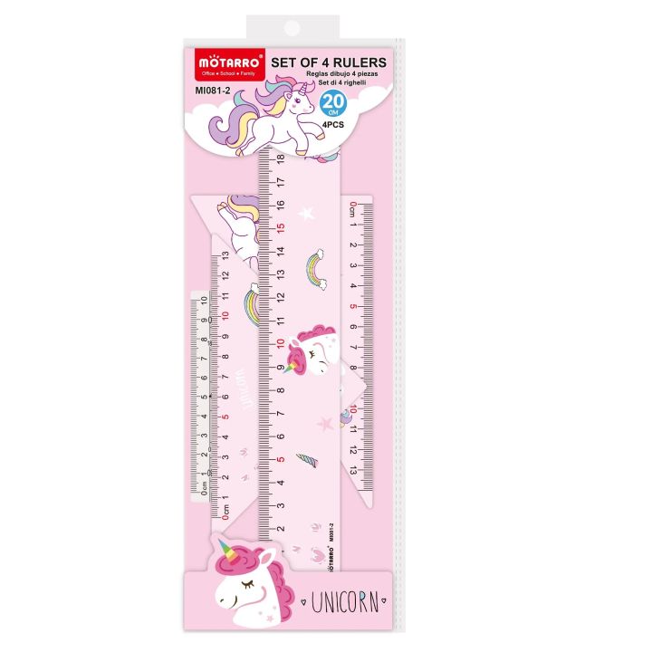 MOTARRO%204%20in%201%20Cute%20Cartoon%20Ruler%20Stationery%20Set%20Multifunctional%20Combination%20Ruler%20Pink%20Triangle%20Protractor%20Drawing%20-%20Image%207