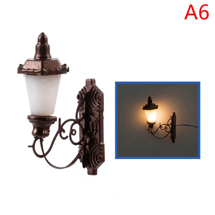 1:87%20Scale%20Model%20Warm%20White%20LED%20Street%20Lamp%20Posts,%20Dollhouse%20Ceiling%20Decor;%20Miniature%20Wall%20Lighting%20-%20Image%207