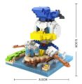 530 PCs Donald Duck cartoon building blocks set _ 9637. 