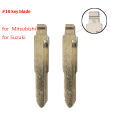 10pcs #16 Uncut Flip Blank Key Blade KD VVDI Remote Car Key Blade for Mitsubishi Suzuki Alto Car Key Replacement Accessories. 