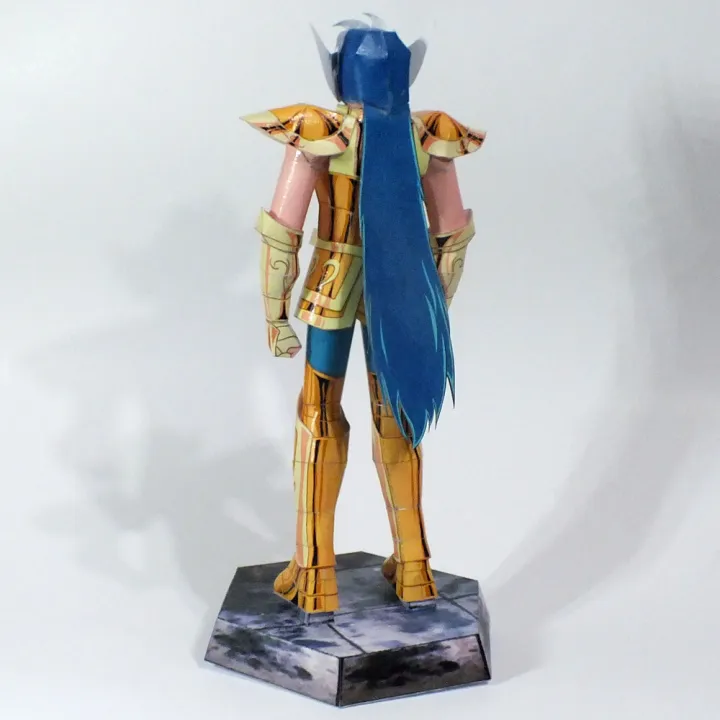 Saint%20Seiya%20Gold%20Saint%20Aquarius%20Camus%20Paper%20Model%20Papercraft%20Doll%20(for%20Cutting%20and%20Assembling%20Yourself)%20-%20Image%209