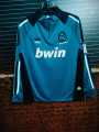 Real Madrid Full Sleeve Retro (Logo Embroidery) Thai premium CLub Football Jersey.