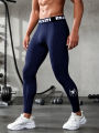 Mens Compression Leggings Sports Pants Running Workout Gym Tights Pants Quick Drying Fitness Jogging Training Stretch Pants.