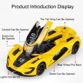 1:32 Hellcat Tomahawk Model Toy Supercars Alloy Diecast Sound Light Doors Opened Pull Back Simulation Sports Car Toys for Kids. 