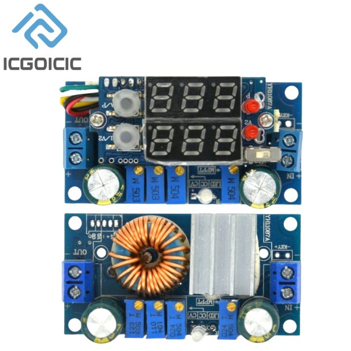 5A MPPT Solar Panel Controller DC-DC Step-down CC/CV Charging Module ...