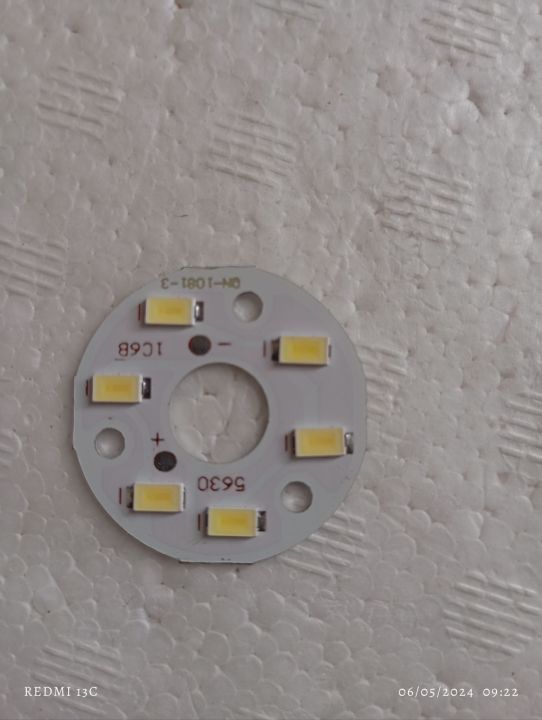 (5pcs)%204v%206%20LED%20round%20SMD(1C6B)%20Light%20bulb%20circuit%20for%20mini%20Rechargeable%20DC%20fan%20and%20%20light%20%20-%205%20pcs%20-%20Image%203