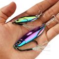 Metal Jig Fishing Lure 10g 20g 30g 40g Cast Swimbait Hook Wobbler Pike Spoon Carp Spinner Sea Tackle Kit Pesca Artificial Bait. 