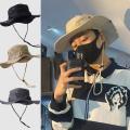 New Sun Hats for Men Outdoor Fishing Cap Wide Brim Anti-UV Protection Women Bucket Hat Summer Hiking Fisherman Caps. 