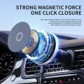 Magnetic Car Phone Holder for BMW 7 Series F01 F02 G11 G12 2009-2015 Wireless Charging Special Fixed Bracket Base MagSafe Mount.